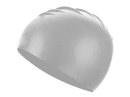 Touca Para Natação  Silicone Yym-005 Cinzento (22.5 X 18.5 X 18.5 Cm)*