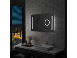 Vidaxl Espelho De Parede Led C/ Sensor Tátil Casa De Banho 100x60 Cm