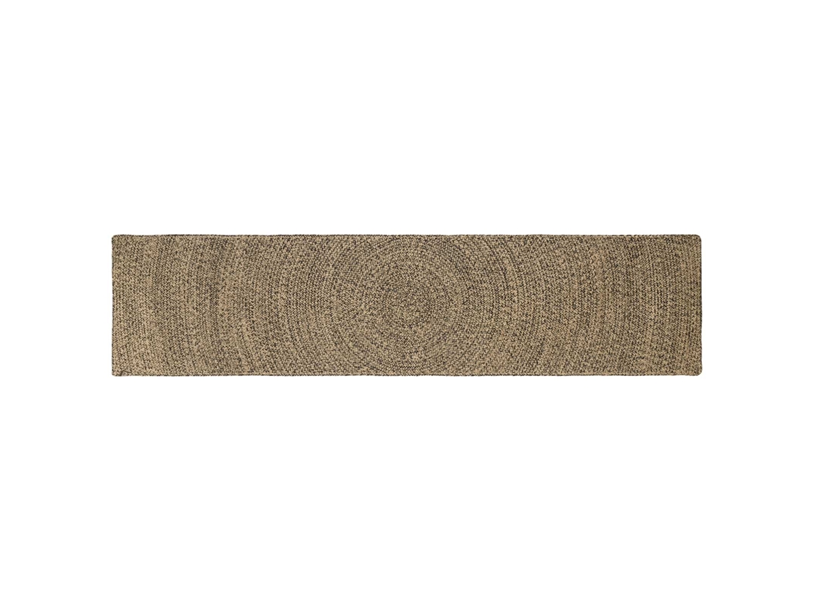 Conjunto 1 Tapetes Grandes Vidaxl Castanho Juta (60 X 250 Cm)