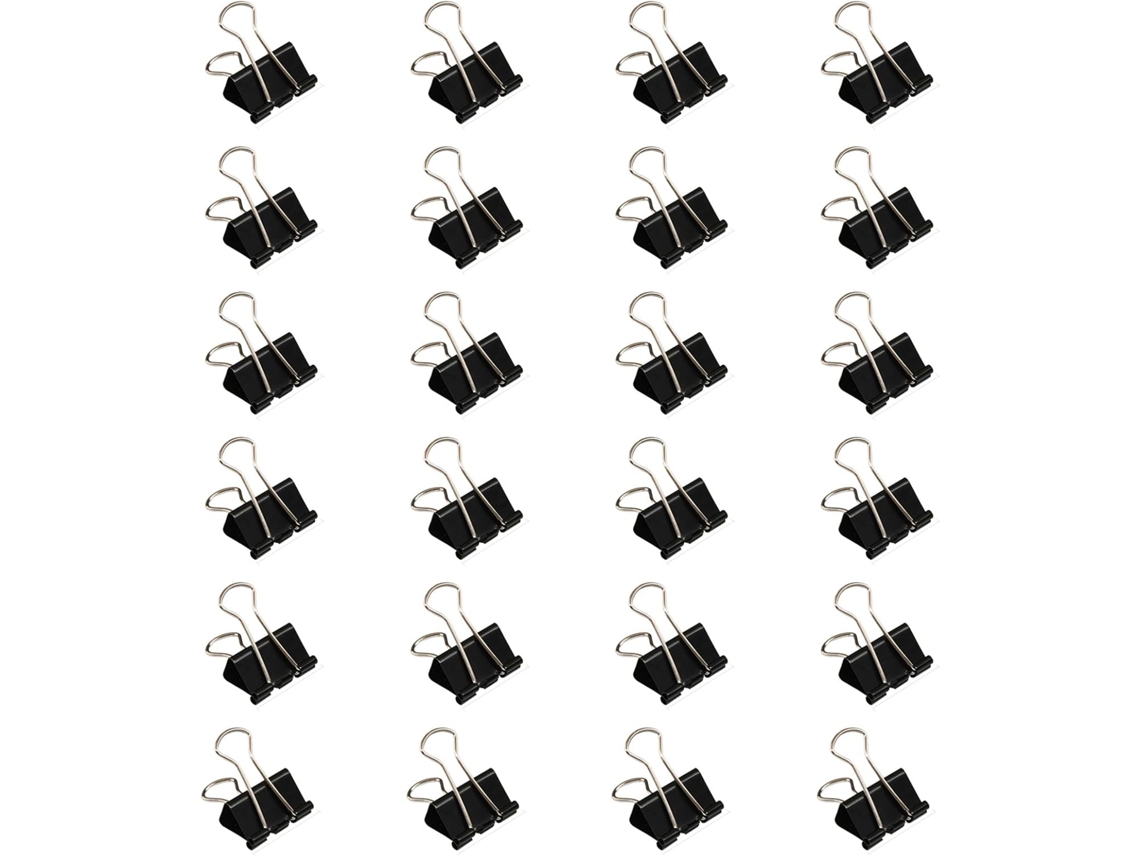 Conjunto de 24 pinos longos de metal em aço inoxidável, dobráveis, para fotos, alimentos, bolsas, desenhos e muito mais.