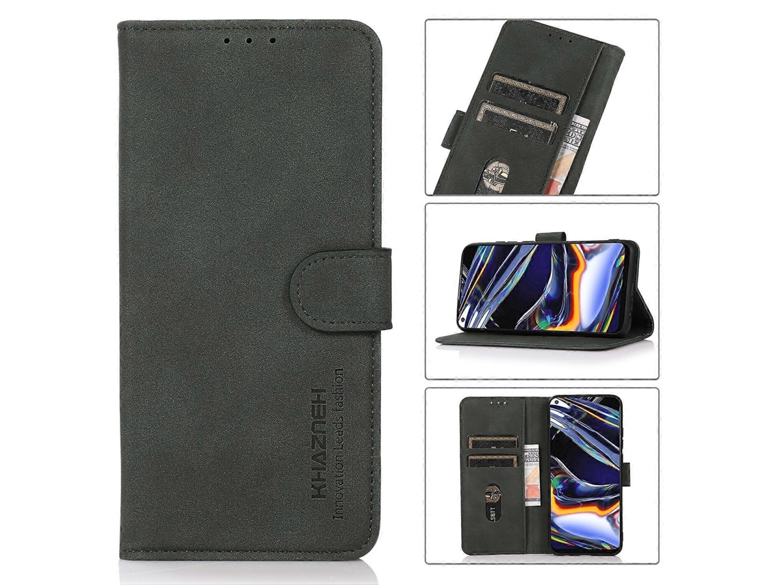 Capa De Couro Com Textura Fosca Khazneh Para Nokia C32