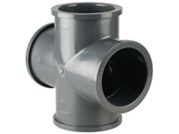 Cruz de 90º PVC Netvitc 200 HIDROTEN