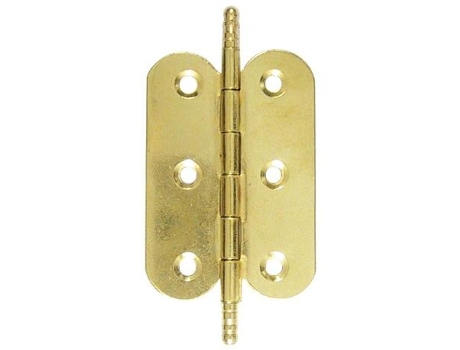 Bisagra mueble codo latonada mariposa 60-40