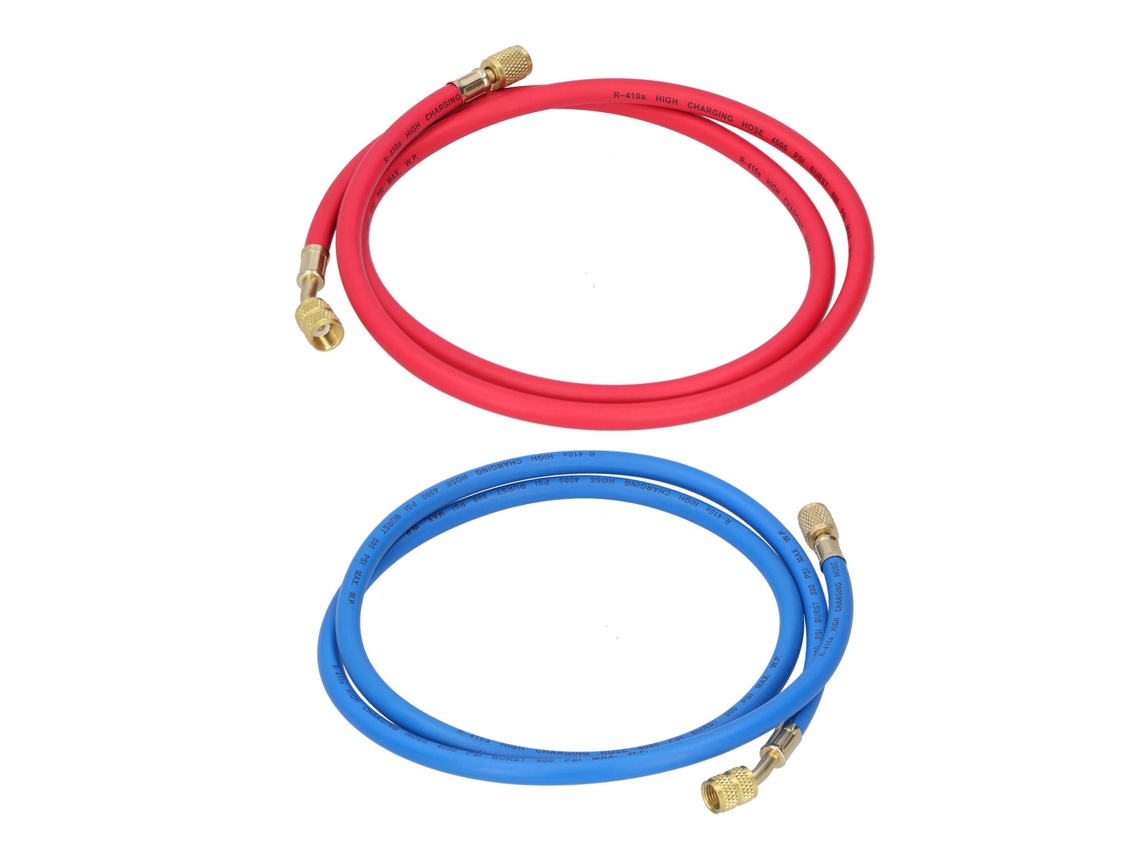 Mangueira Primerox para Refrigeração R410, Borracha, Cobre, 1.5m, 2pcs, Ar Condicionado