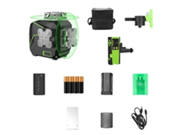 Nível A Laser, Feixe Verde, Auto Nivelante,com Receiver Oem