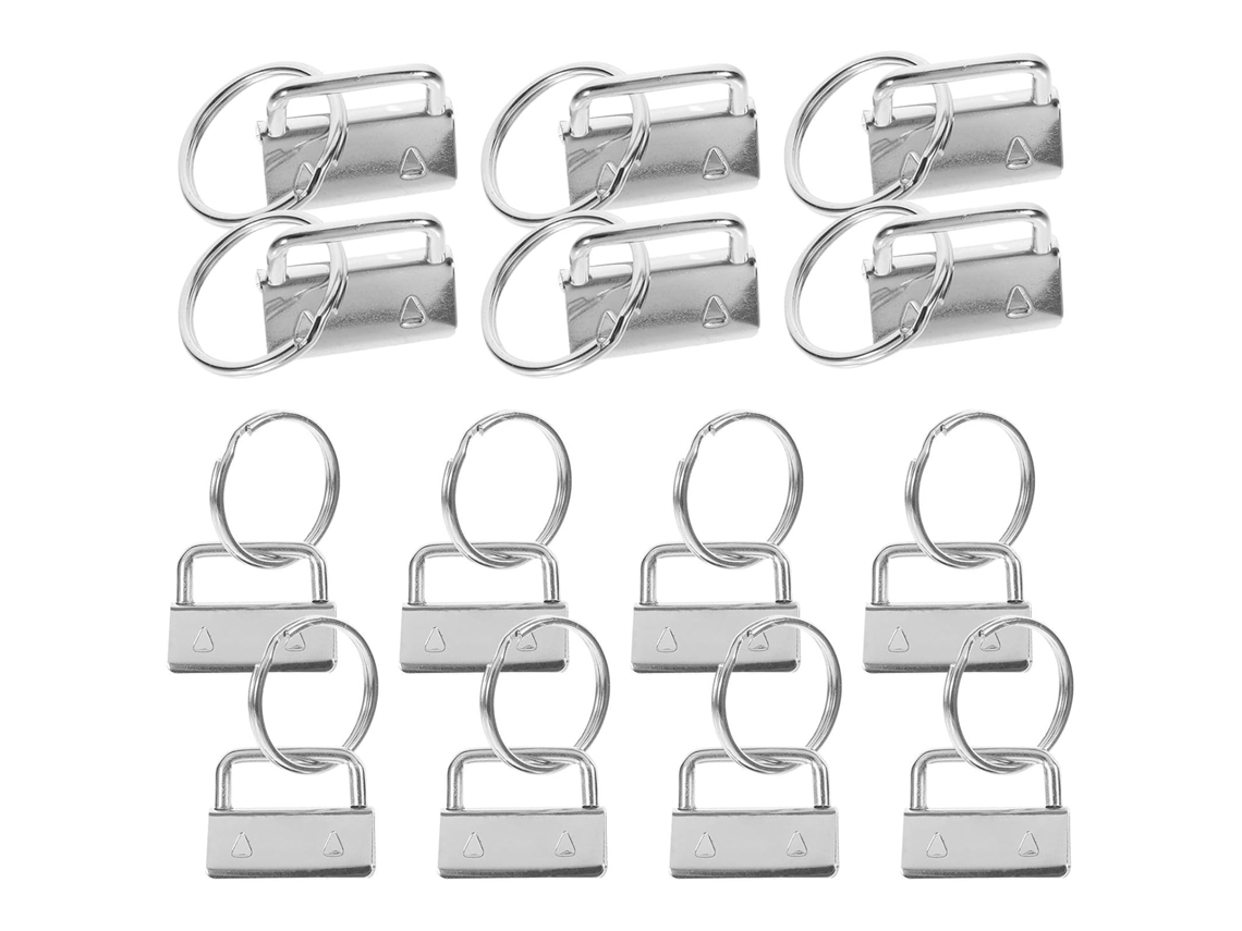40 Acessórios de Ferro para Chaveiro com Construção Resistente À Corrosão e Estável Aplicações Faça CHABERLU