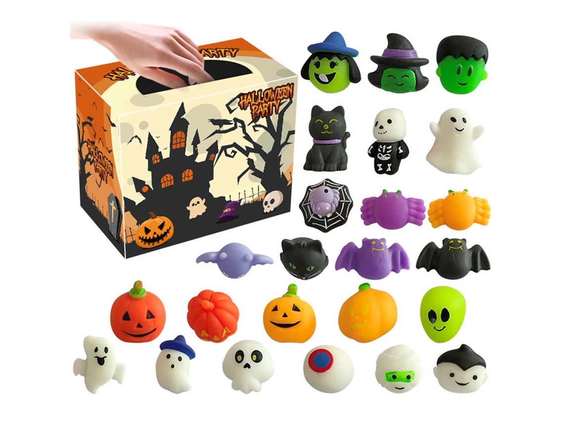 Rebe-juguete Mochi De Hallowmas Fácil De Limpar Cute Squeeze Presentes De Festa Para Crianças Bebês