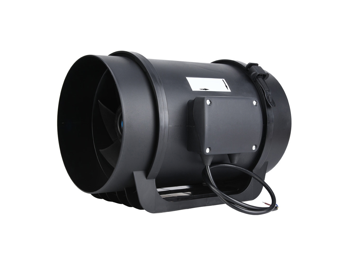 Laxiscreed Ventilador De Duto 8" Com Controle Pwm E 760 Cfm Para Ótima Ventilação