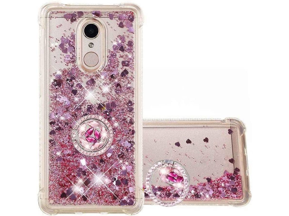 Capa Xiaomi Redmi 5 HONGWE. Dourado, Rosa