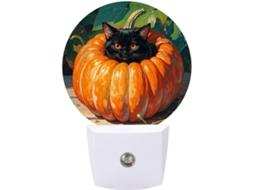 Luminária De Parede Com Sensor Crepuscular, Led 0,5 W, Design Moderno