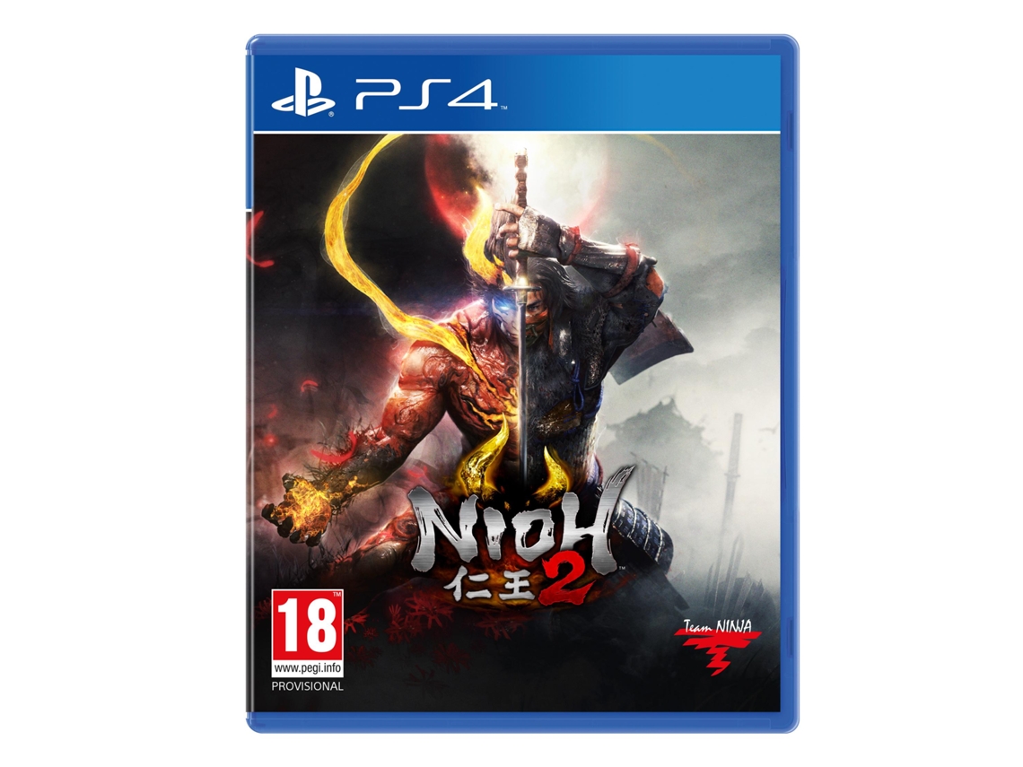 Sony Nioh 2 Ps4 Básico Inglês Italiano Playstation 4