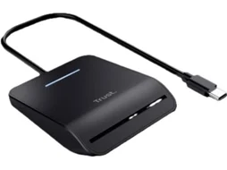 Leitor de Smartcard TRUST DNI 26061 (USB-C - Preto)