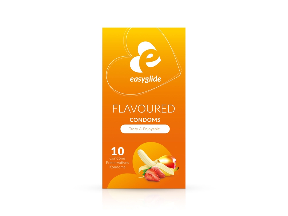 Easyglide - Condones Con Sabores - 10 Unidades