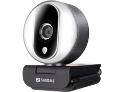 Webcam SANDBERG Streamer USB Pro (HD - 2 MP - Microfone Incorporado)