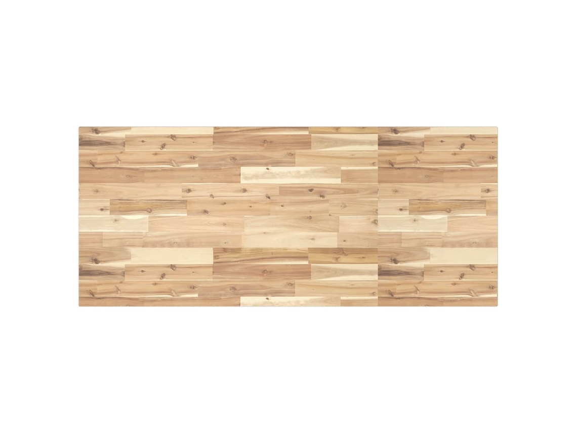 Vidaxl Tampo P/ Móvel Casa De Banho 120x60x2 Acácia Maciça Não Tratada