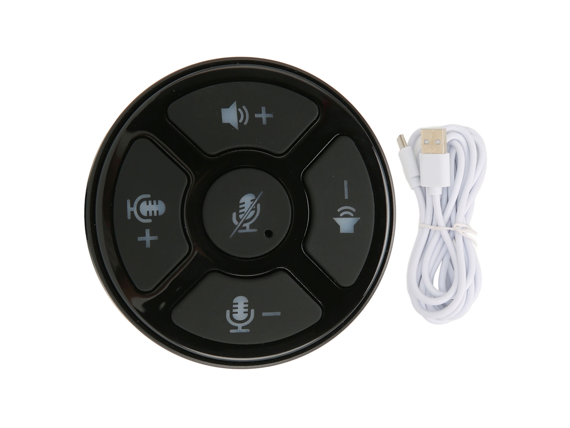 Microfone de mesa EOOCOO com áudio omnidirecional de 360° para videoconferência