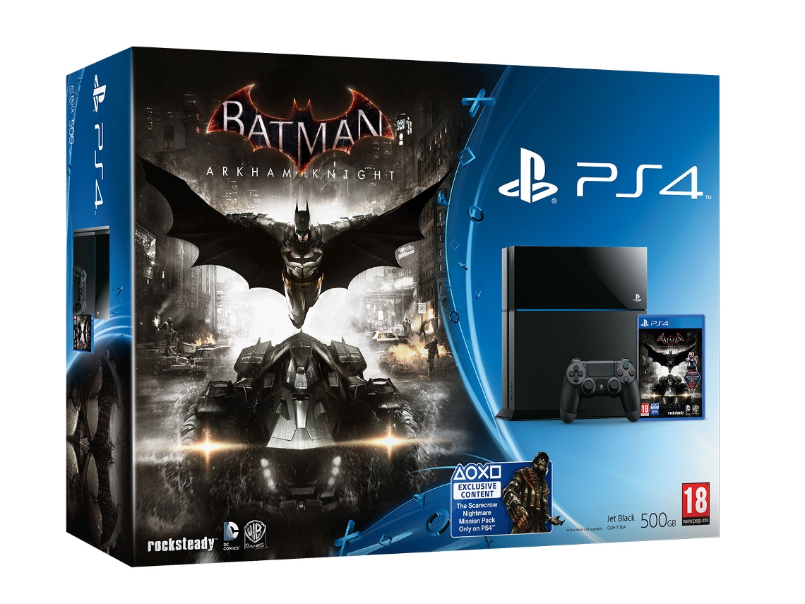 Consola PS4 Standard + Batman Arkam Knight (500 GB)