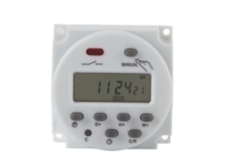 Timer Digital Programável Semanal para Comutação de Energia (220vac)