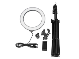 Luz Anular Led Regulável Usb Para Selfie, Luz Anular Led Dimmable