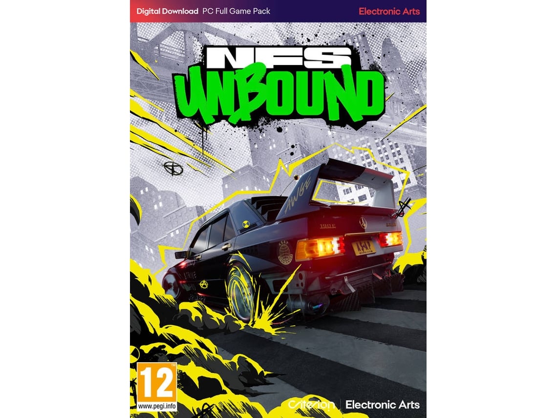 Jogo PC Need for Speed Unbound (Código de Descarga na Caixa)
