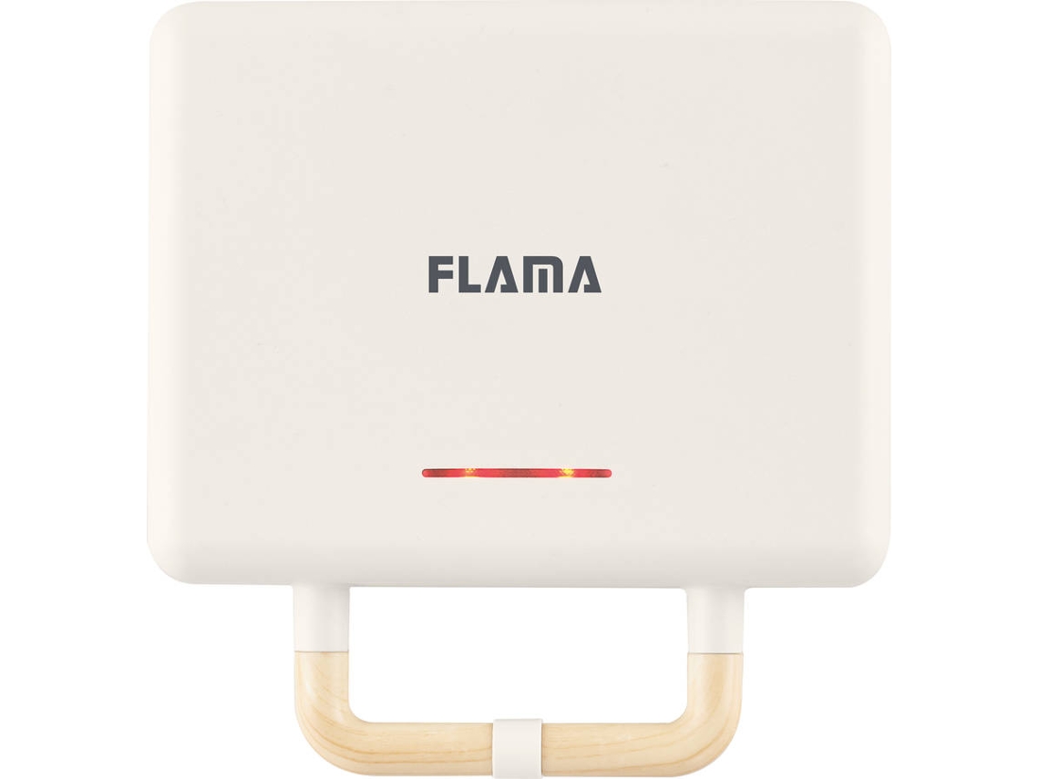 Sandwicheira FLAMA Grill+Waffle 4965FL Branco Pérola (800W)