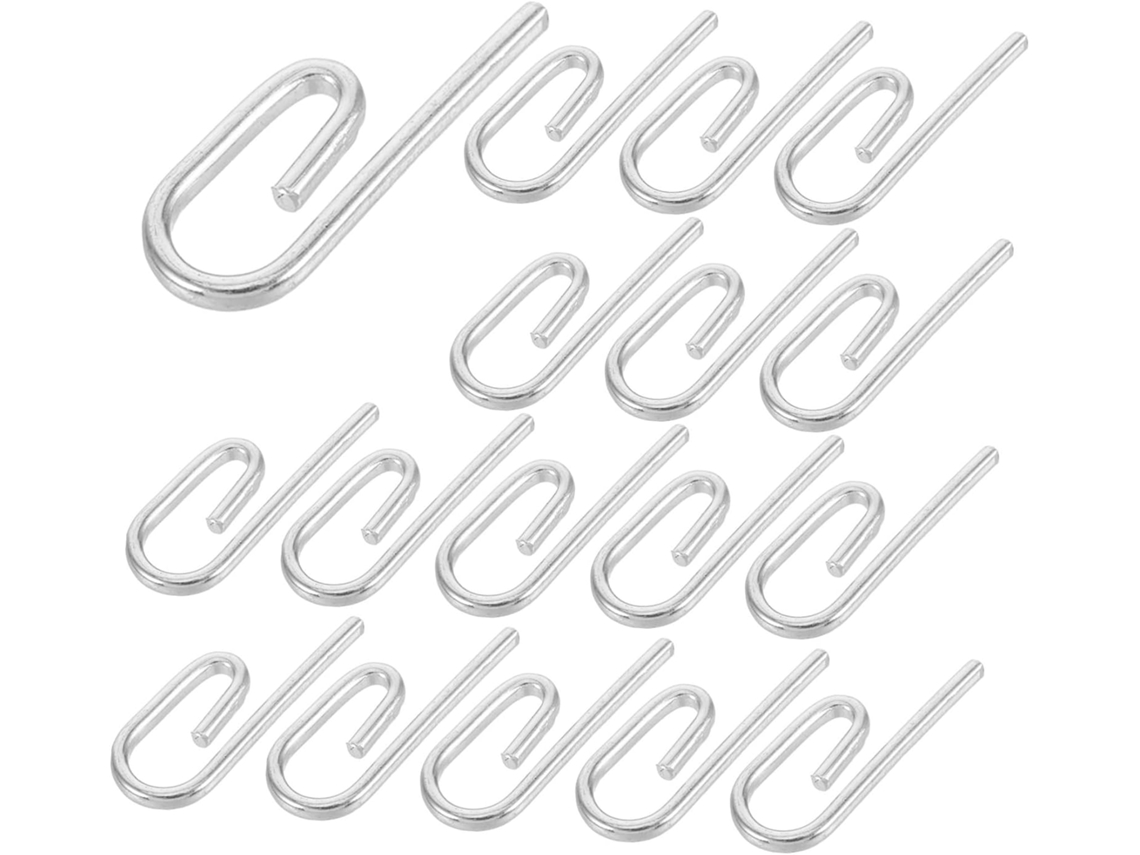 Conjunto De 50 Prendedores De Cortina De Metal Reforçado, Fáceis De Instalar, Para Casa E Escritório. Conjunto De 50 Prendedores De Cor