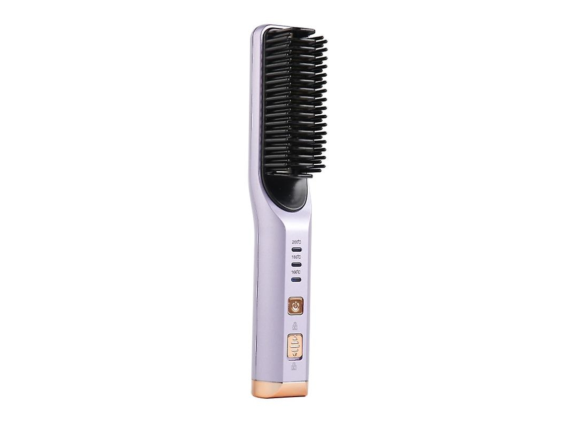 Prancha Alisadora E Modeladora De Cabelo 2 Em 1 Roxa Nostalgia88
