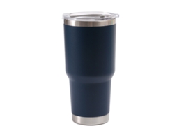 Caneca de Café Isolada LAXISCREED 900ml Aço Inox Azul Marinho