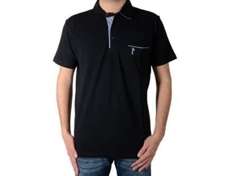 Polo de Homem MARION ROTH Algodão Azul (S)