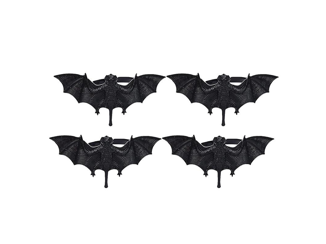 4 Unidades De Anéis De Guardanapo De Halloween Para Decoração De Halloween ALLINLESS