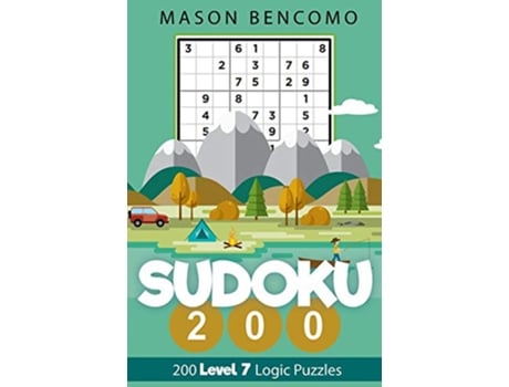 Livro Sudoku 200 More Hard Sudoku For Everyone Take Them On Your Next AdventureVolume 7 de Mason Bencomo (Inglês)