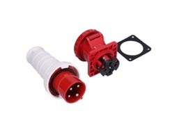 Laxiscreed Plug E Tomada Industrial 4 Pinos Trifásicos À Prova De Água Para Uso Profissional