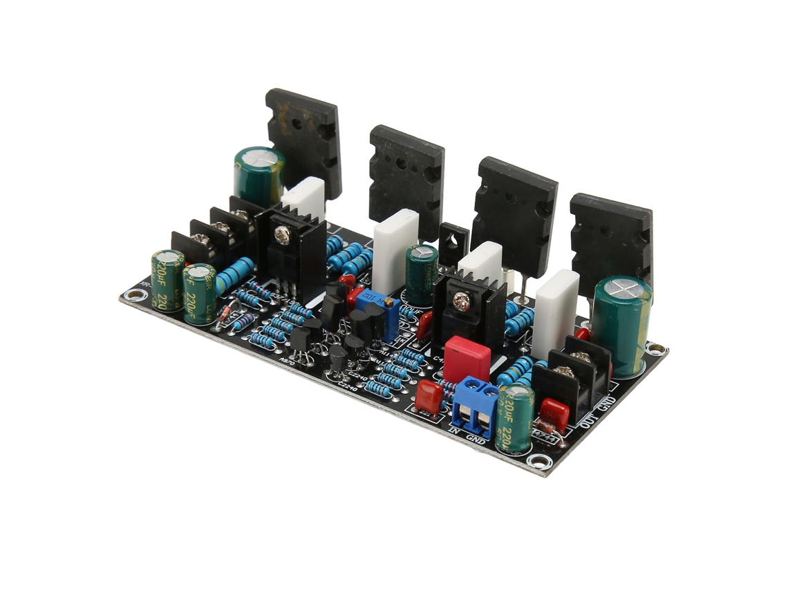 Placa de Amplificador de Potência Mono 200w Alto Poder A1943 C5200 Módulo para Caixa de Som | S/MARCA