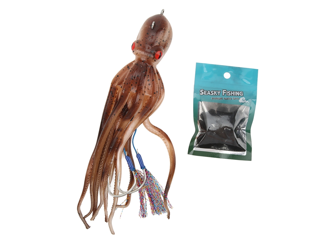 Isca Polvo Realista 180g para Pesca