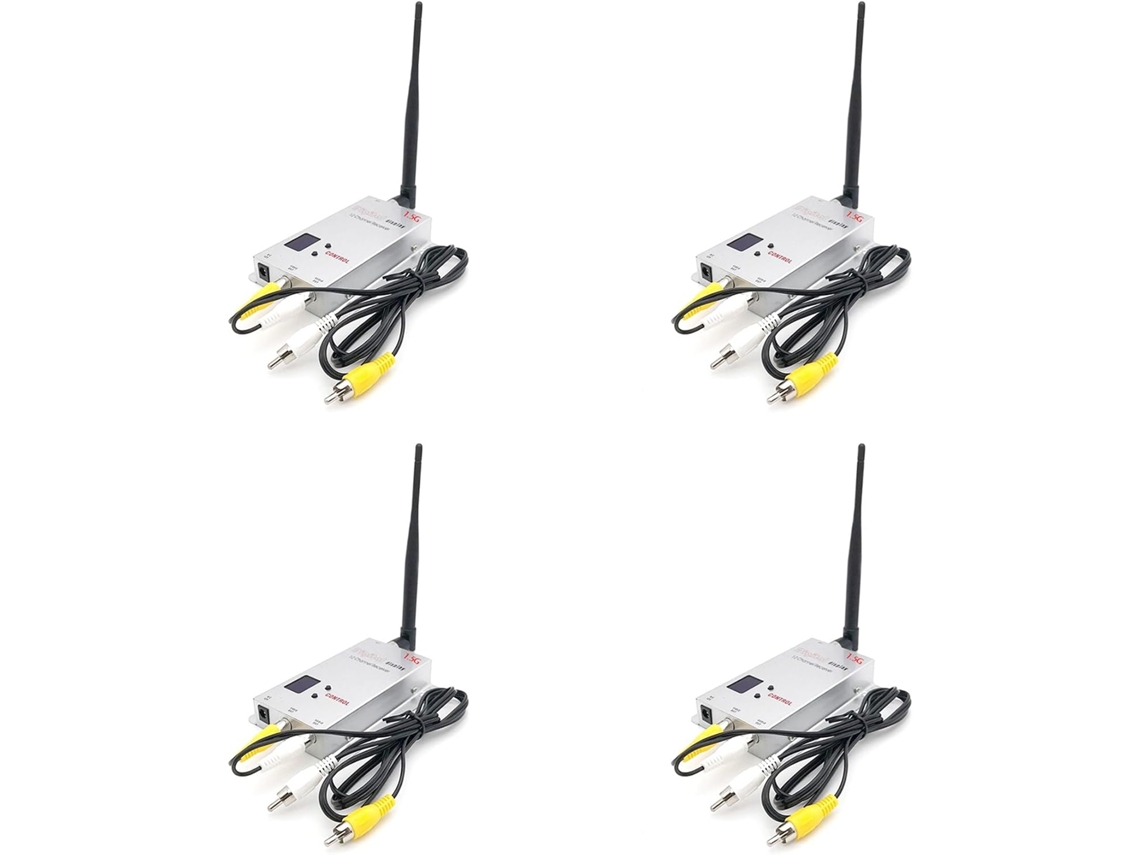 Receptor de Vídeo Vrx 12ch 4x Fpv 1.5g 1500mw para Drones de Longo Alcance SFUSHOS