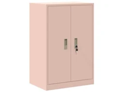 Armário de Arrumação Rosa 60 X 40 X 90 Cm Aço MAISON EXCLUSIVE
