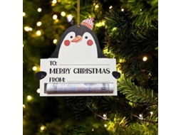 Pingente Decorativo De Natal Em Forma De Dinheiro, Enfeite Para Pendurar, Estatueta Assustadora, Artesanato, Acessório Para Carro Hengjian