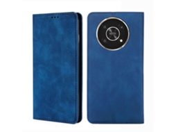 Capa De Celular For Honor X30 Com Aba Horizontal Magnética Em Couro Sintético E Toque Aveludado.