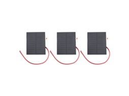 Kit Célula Solar Monocristalino 2w para Carregador de Celular | S/MARCA