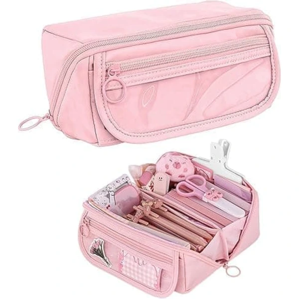 Estojo para Lápis, Portátil, Multifuncional, Escolar, Meninas, Meninos AQUAFORGE