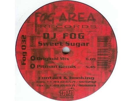 Vinil Sweet Sugar Fog Area Records