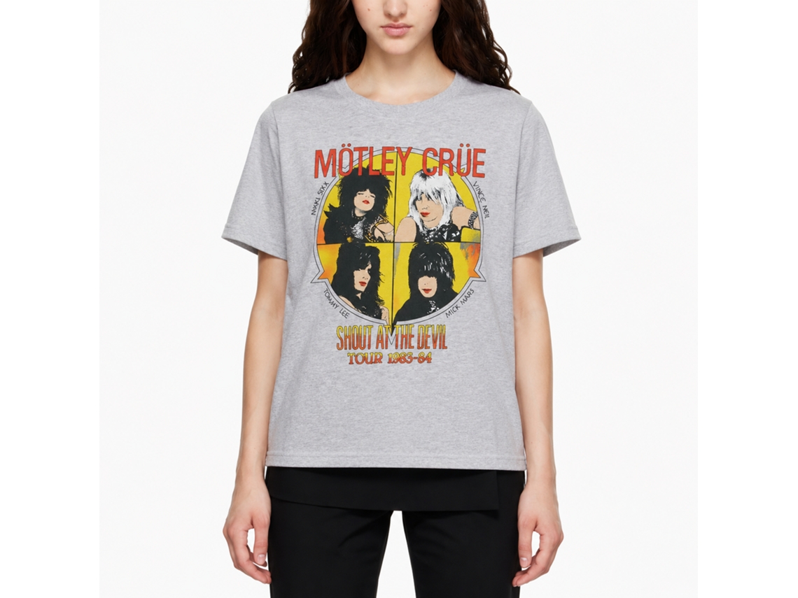 Motley Crue Shout At The Devil Tour Vintage T-shirt Unisex Adults Size:xxl