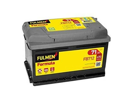 Bateria para o Carro Fulmen FB712 71 Ah 670 A 12 V
