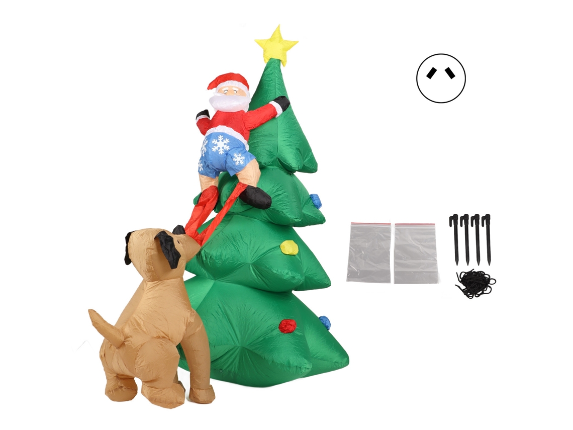 Árvore de Natal Inflável com Luzes LAXISCREED