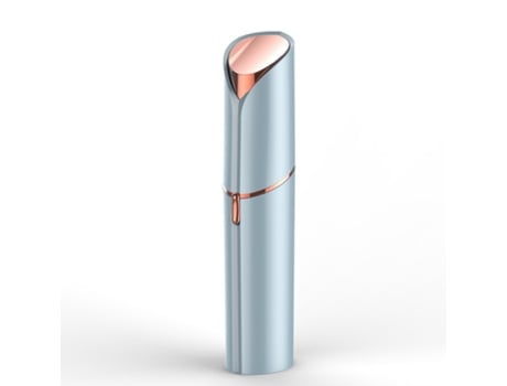 Depilação facial para mulheres, máquina de barbear iNãolor recarregável, barbeador elétrico para lábios (azul) OEMG