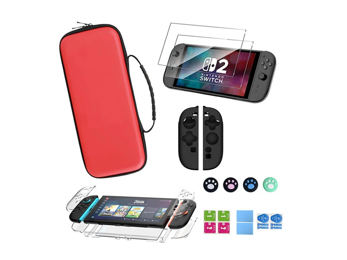 Adequado Bolsa De Armazenamento Para Switch2 Bolsa De Mão Portátil Com Capa Rígida E Acessórios Para Ferramentas De Proteção Do Controlador Cuich