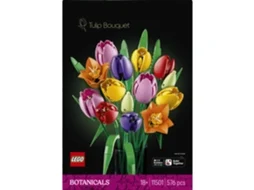 Lego® 11501 Buquê de Tulipas - Flores Artificiais Decorativas com 14 Tulipas em 5 Vasos