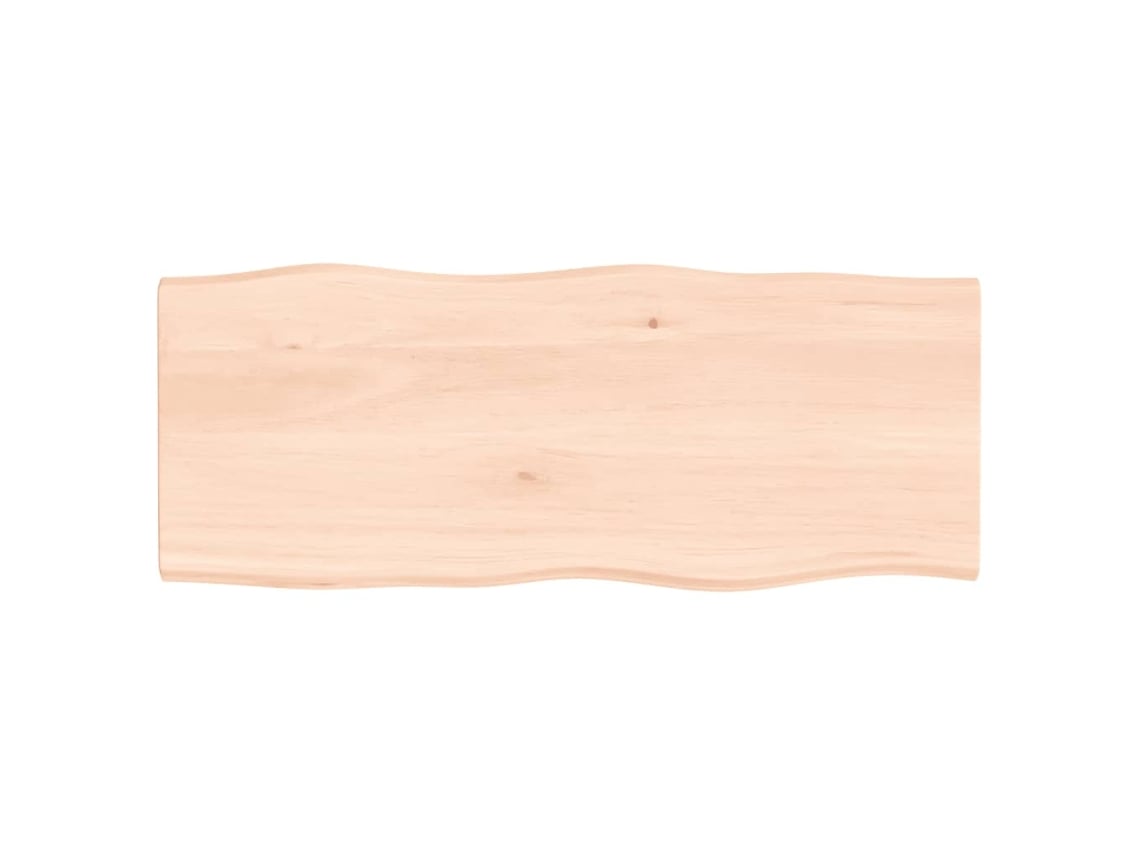Tampo de mesa VIDAXL Marrom Madeira de carvalho (100x40x2 cm)