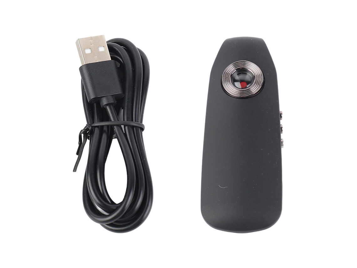 Câmera Hd 1080p Compacta Dash Cam para Moto Bike com Clip de Fixação e Gravação em Loop