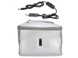 Caixa de limpeza portátil UV LED Rebe para unhas, mamadeiras e roupas, 7,6L, bolsa para ferramentas.